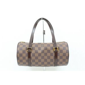LOUIS VUITTON Papillon Handbag Damier EbeneCute